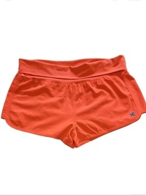 Hurley Lightweight Shorts - Neon Orange - Size Medium - Casual - Summer